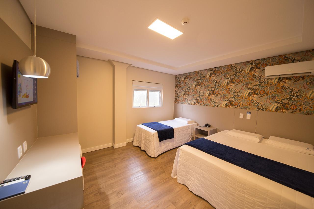 Hiber Hotel - Acesso A Chapeco Bagian luar foto