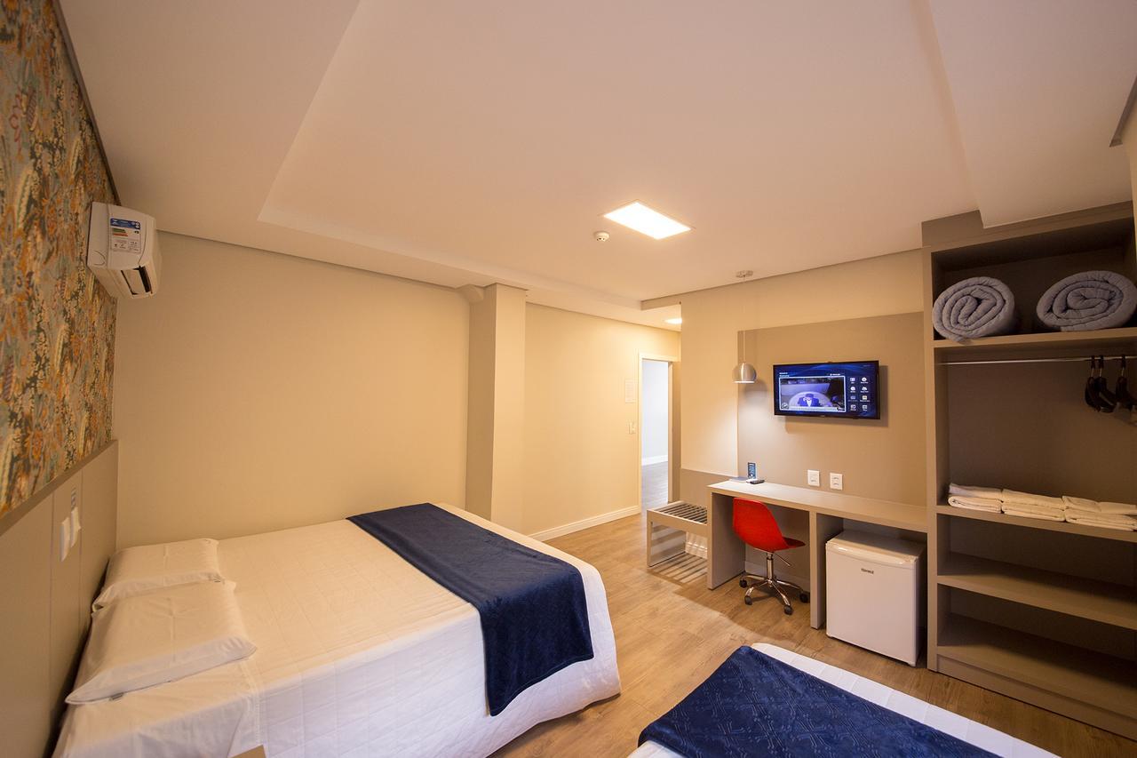 Hiber Hotel - Acesso A Chapeco Bagian luar foto