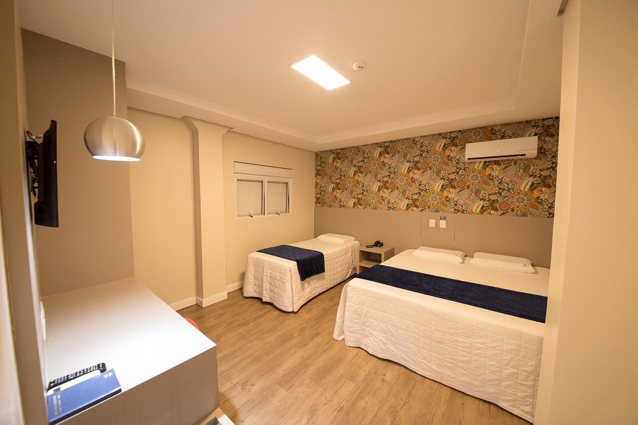 Hiber Hotel - Acesso A Chapeco Bagian luar foto