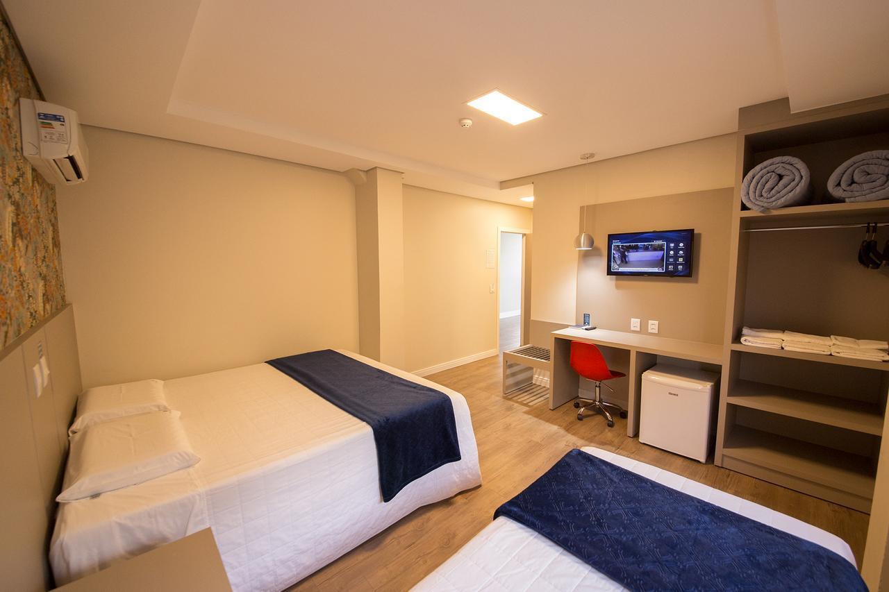 Hiber Hotel - Acesso A Chapeco Bagian luar foto